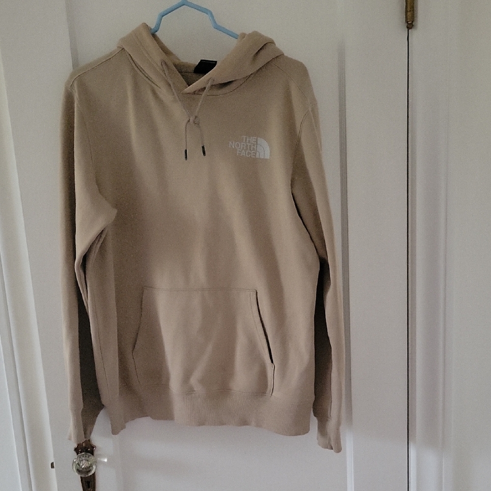 The North Face Men's Tan Hoodie Size Med